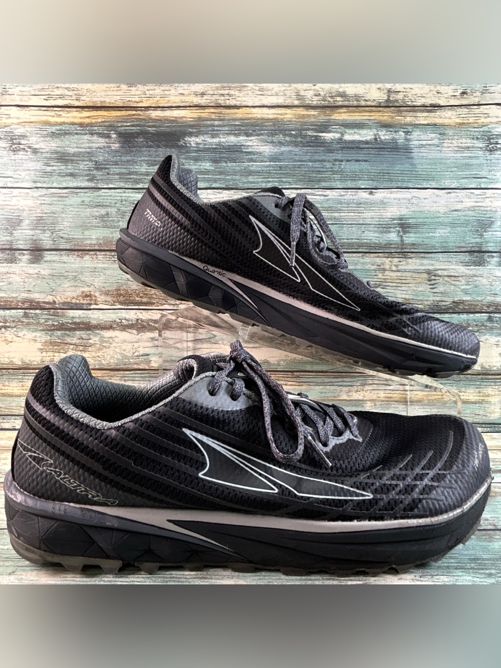 Altra Timp 2 Running Shoes Mens 11 Black Gray Mesh Gym Jogging Workout Sneakers
